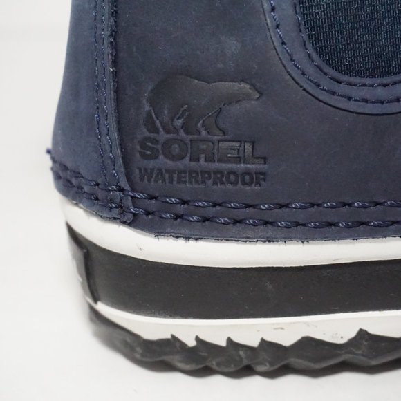 🆕SOREL Out 'N About Waterproof Chelsea Boot Navy - Picture 5 of 8